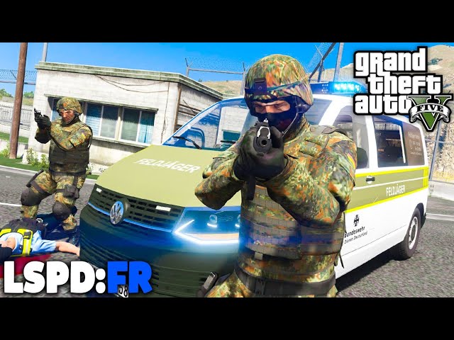 FESCHTV GTA 5 LSPD FR MILITÄRPOLIZEI im EINSATZ Deutsch